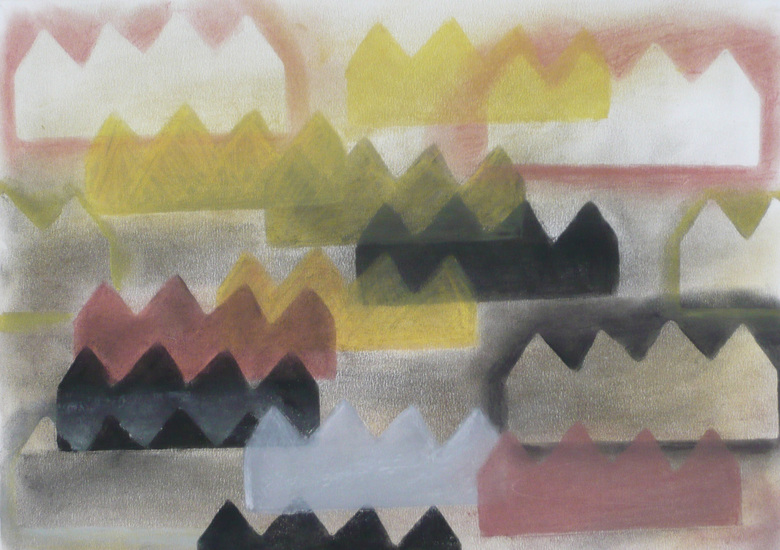 Abstract met repeterende figuren - 04 2012