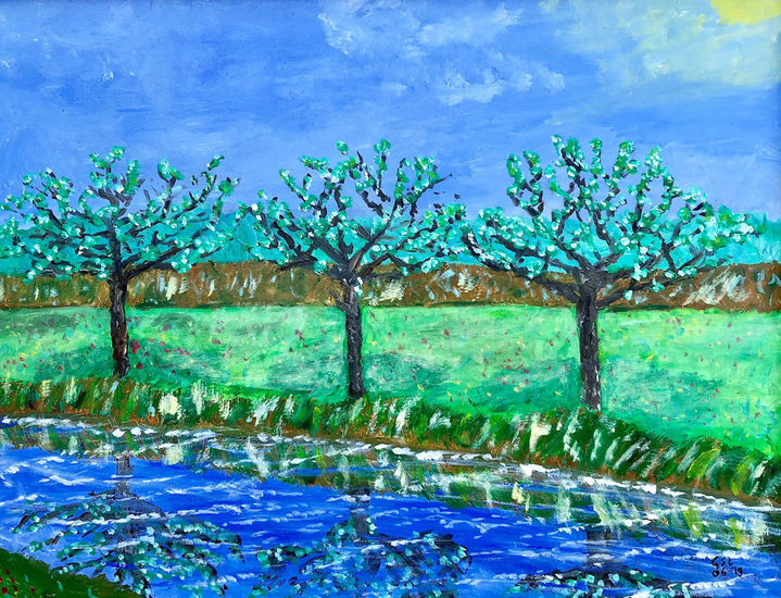 2019-05  Perenbomen aan de Dommel 