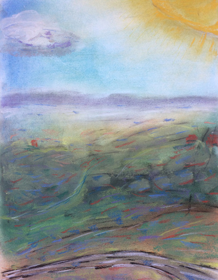 Landschap -Surrealistisch - 09-2017