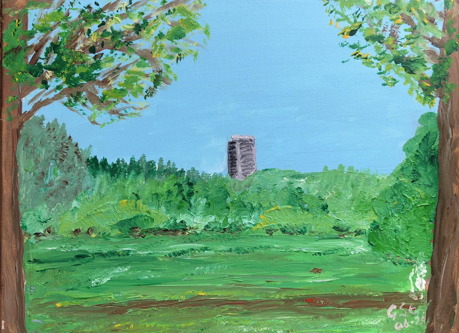 2020-06 Provinciehuis Den Bosch vanaf Haanwijk