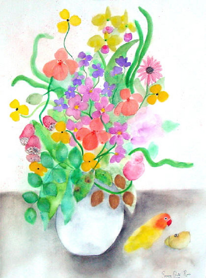 Bouquet of flowers, multicolor.