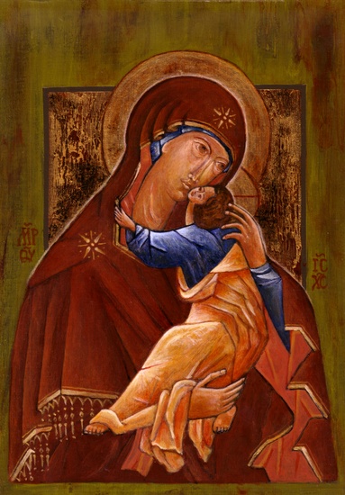 Icoon Moeder Gods Oemilenie