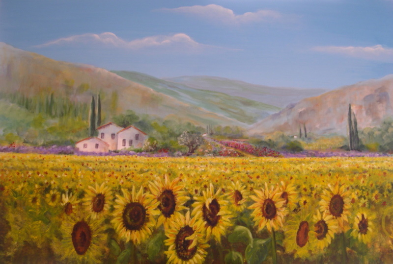 Les tournesols de Provence