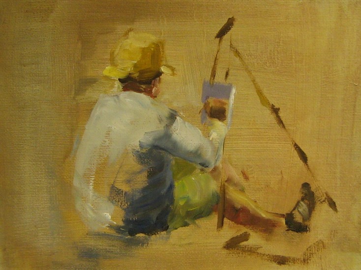 Een schilder