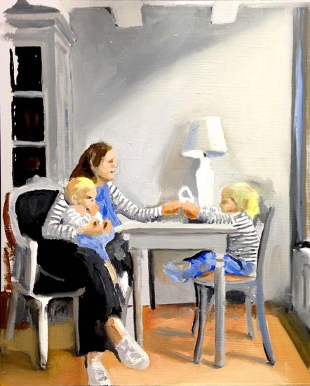 Grandmaand her grandchildren