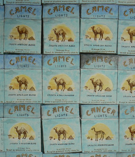 Camel blauw