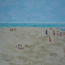 Strandtafereel