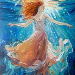 Dansen in het water 