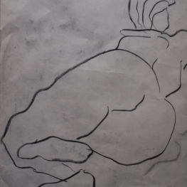 Voorstudie naar drie dames