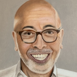 Vrolijke man