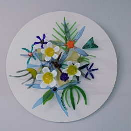 Bloemenstilleven met Mot