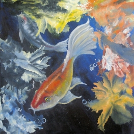 de dans van de koikarpers