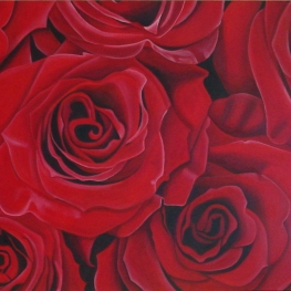rode rozen
