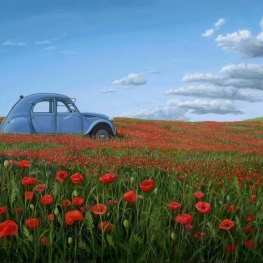 Een zee van rood