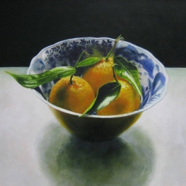 mandarijnen in schaal