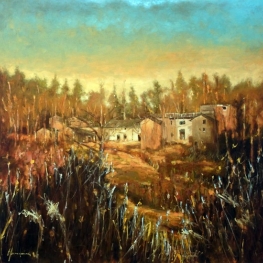 Three gorges mountain village