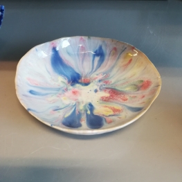 Schaaltje kristalkleuren