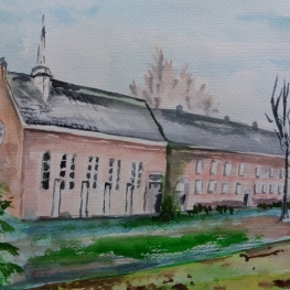 Huis en kerkje