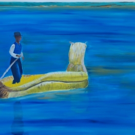 Titicacameer Bolivia