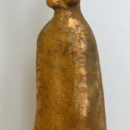 Keramiek : De zuster van Assepoester op het bal.