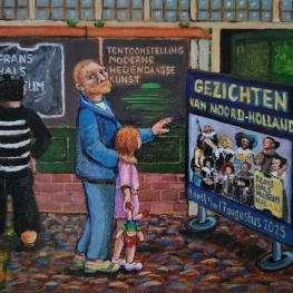 GEZICHTEN IN FRANS HALS MUSEUM 