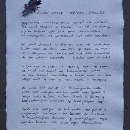 ZWAAR WATER STROOMT SNELLER