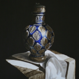 Stilleven met Westerwaldkuik uit ca 1650