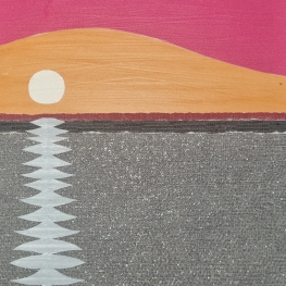 Zonsondergang op zee