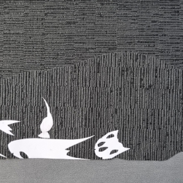 Kat in de boekenkast 