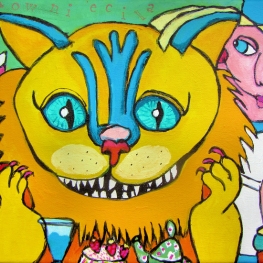 Kat uit alice in wonderland