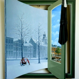 LEIDEN-CUM LAUDE €75,-Giclee-kleurvaste kunstreproductie)