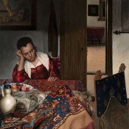 Maid Asleep - Vermeer by mvc