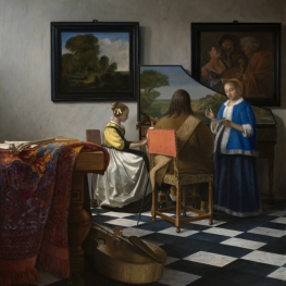 The Concert - Vermeer by mvc