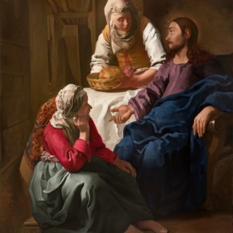 Christ in the House of Martha - Vermeer by mvc