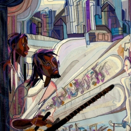 Kora versus Lira-harp