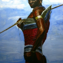 Dinka-man (Soedan)