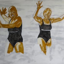 studie voor figuurcompositie