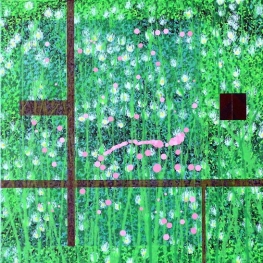 Compositie 155: 'Gazon I'