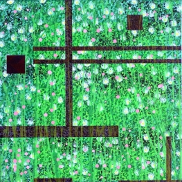 Compositie 156: 'Gazon II'