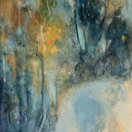 Stilte in blauw