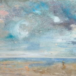 Zee en wolken
