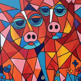 “Pigs in Lines and Boxes”