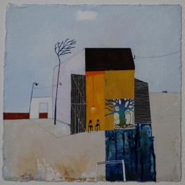 Tussen de bomen (verkocht)
