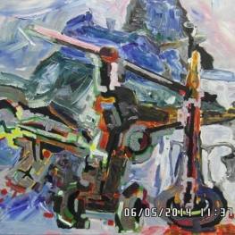 Kraai - driewieler - tuba