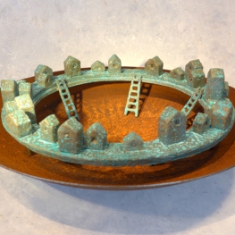 Dorpje aan het water