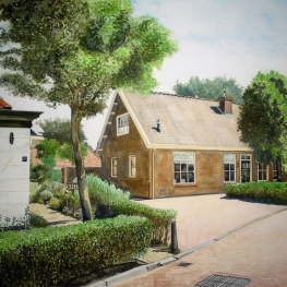 Uitgeest Westergeest - v.m. woning van P. Putter