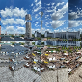 Ketelhuisplein vanuit de lucht