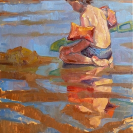'Jongetje aan zee'