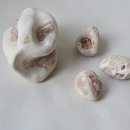 Steenbotjes, set van 4 