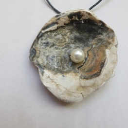 Schelp/parel hanger VII